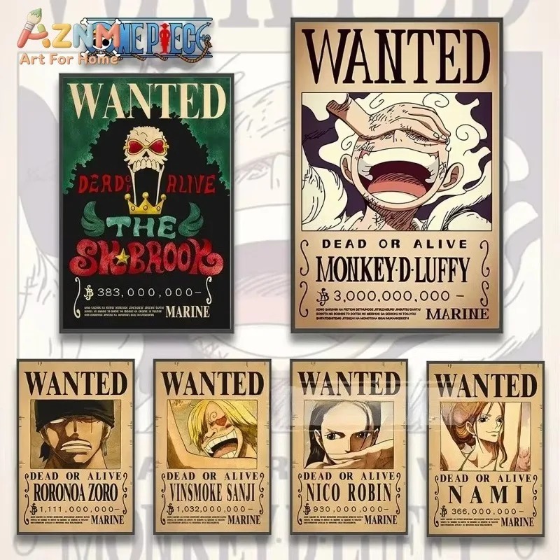 Anime Merchandise Posters - AZNM One Piece Luffy Gear 5