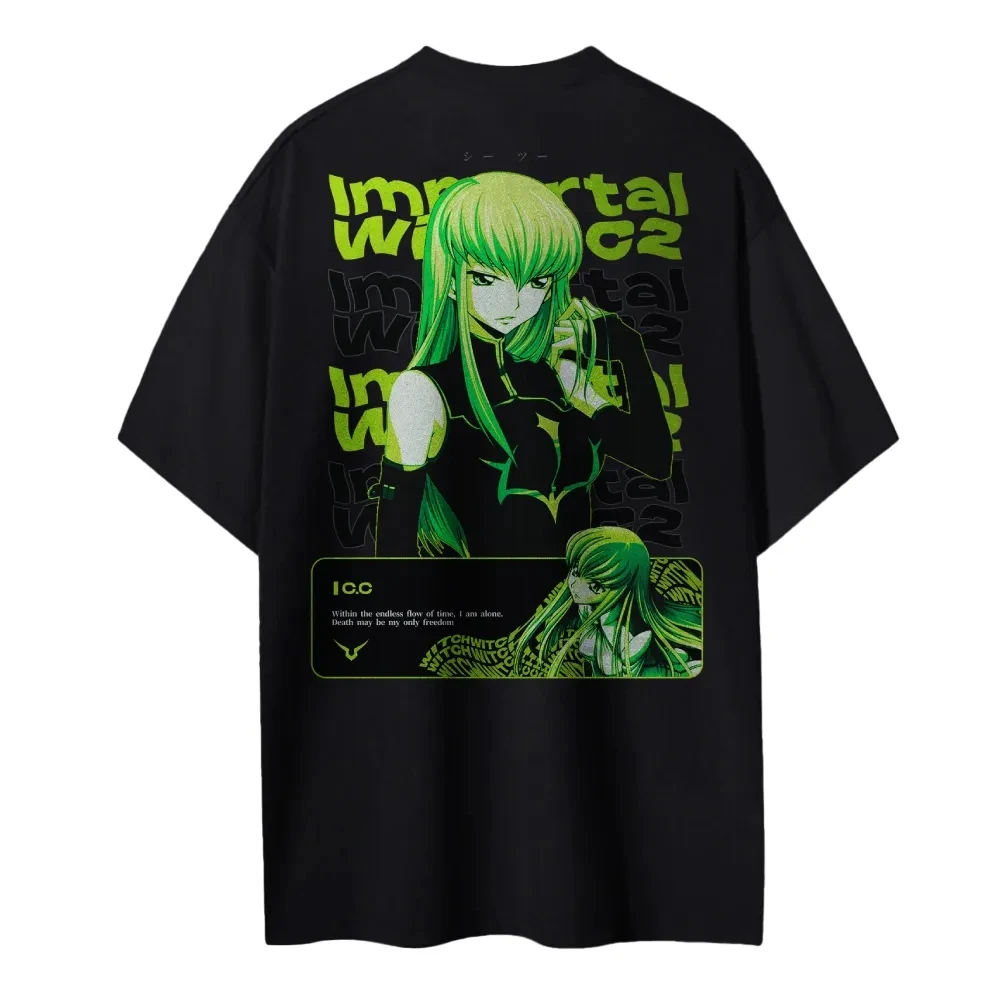Anime Merchandise Store In Japan - Nova camiseta Code Geass C.C. Personagem