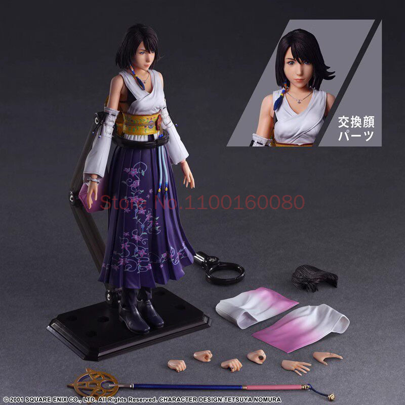 Good Smile Company Figma - 【em estoque】】Boneca Oficial Genuína Yuna 2.0