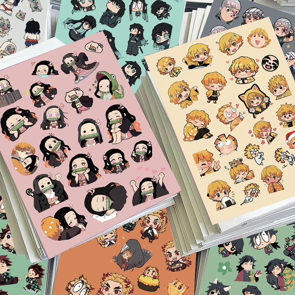 Sticker Sheet Set - 24 peças de adesivos protetores de