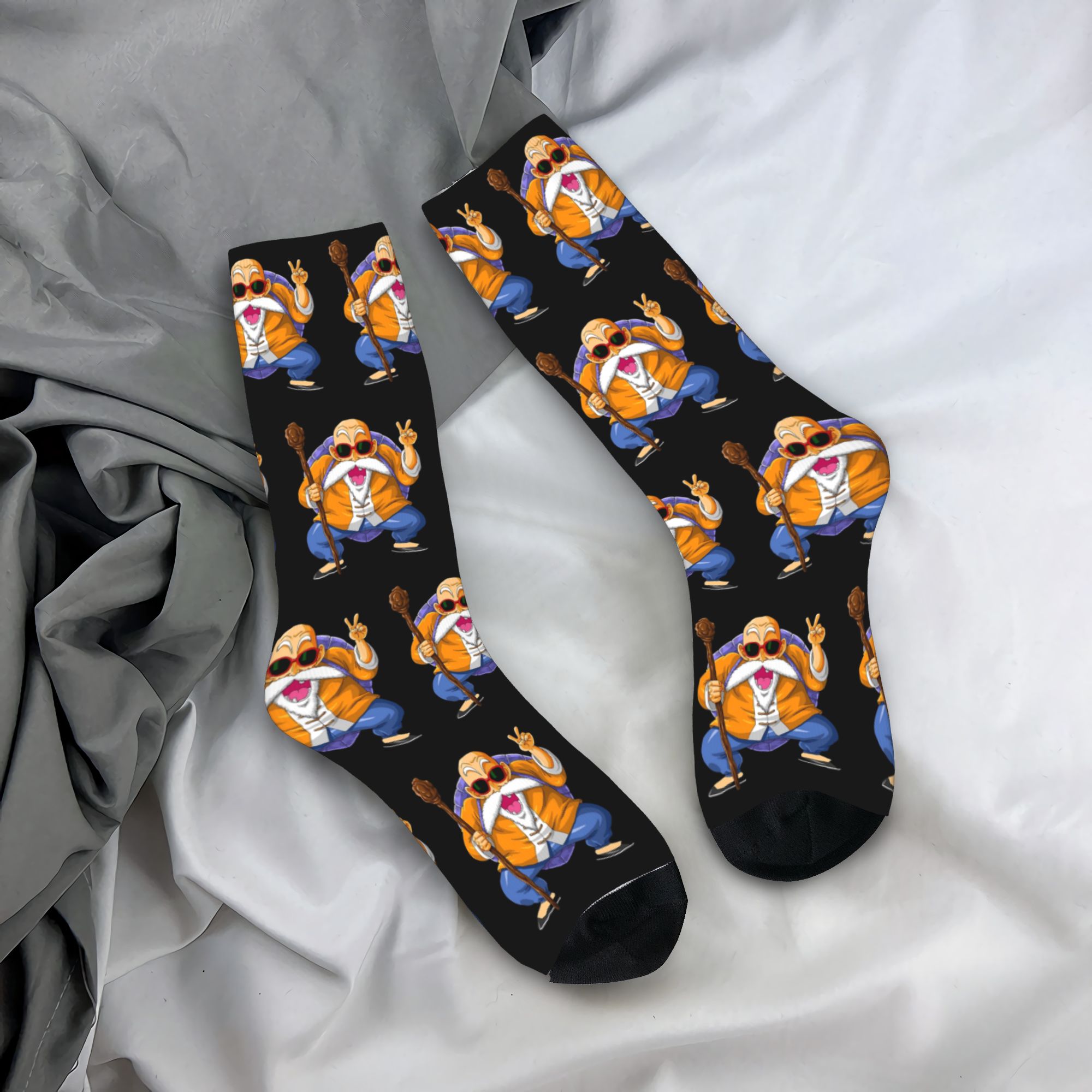 Anime Merch Ideas - D-Dragon-Ball-L DragonBallZ ROSHI Meias Merchandizadas para