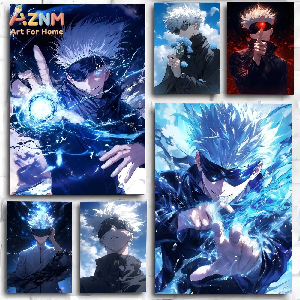 Anime Merchandise Posters - AZNM Jujutsu Kaisen Gojo Satoru -