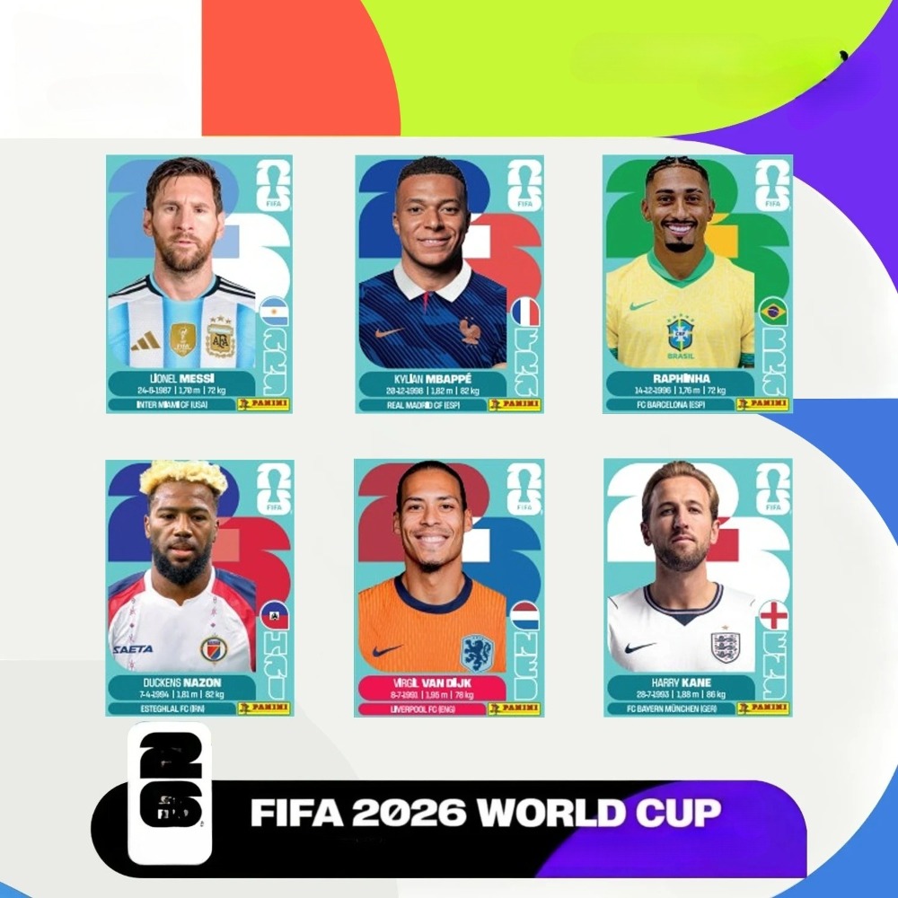 Caixa de Adesivos Panini da Co - Sticker Sheet Set avaliação e preço