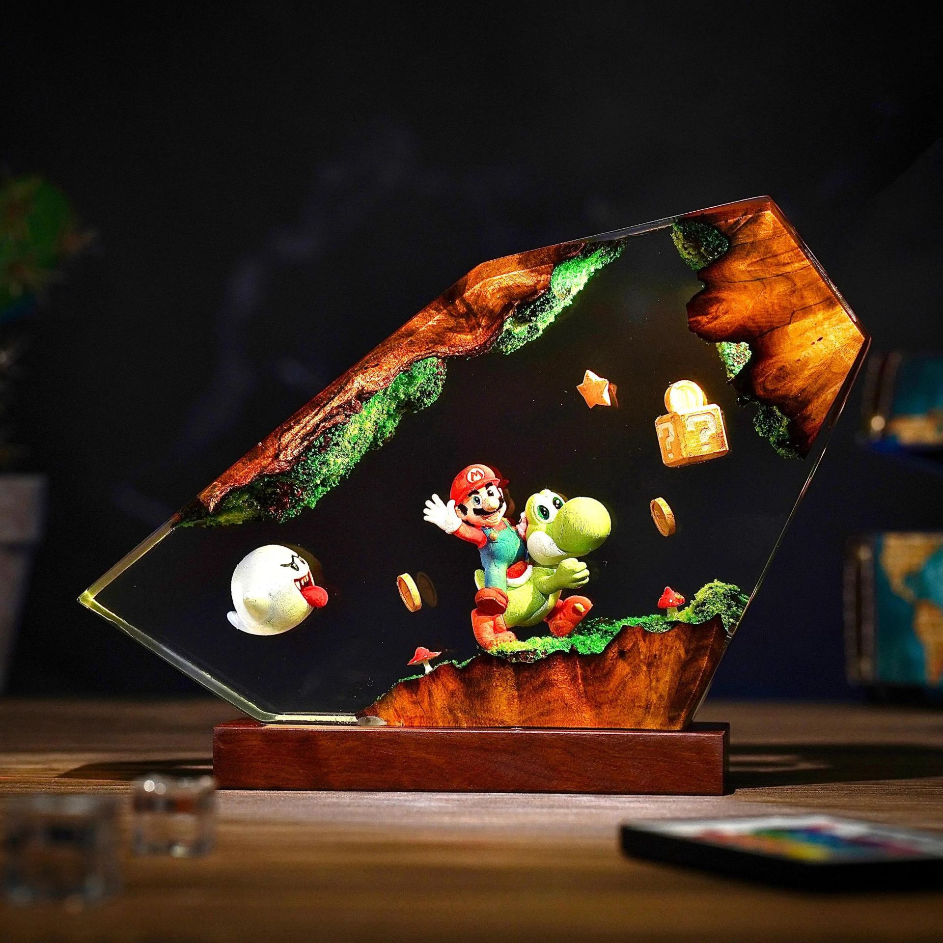 Luminária de Mesa em Resina co - Anime Manga Merchandise avaliação e preço
