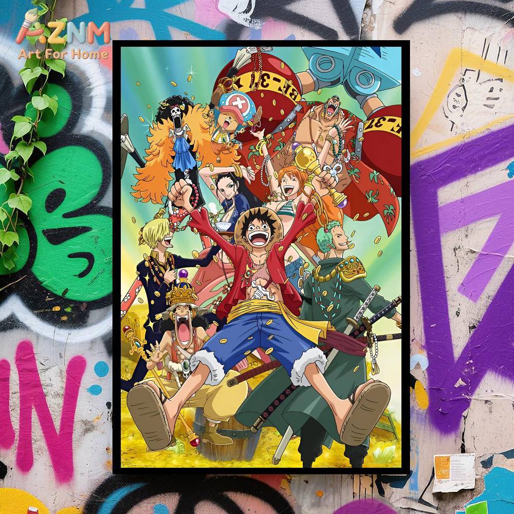 AZNM Impressão em Tela Sem Mol - Anime Merchandise Posters avaliação e preço