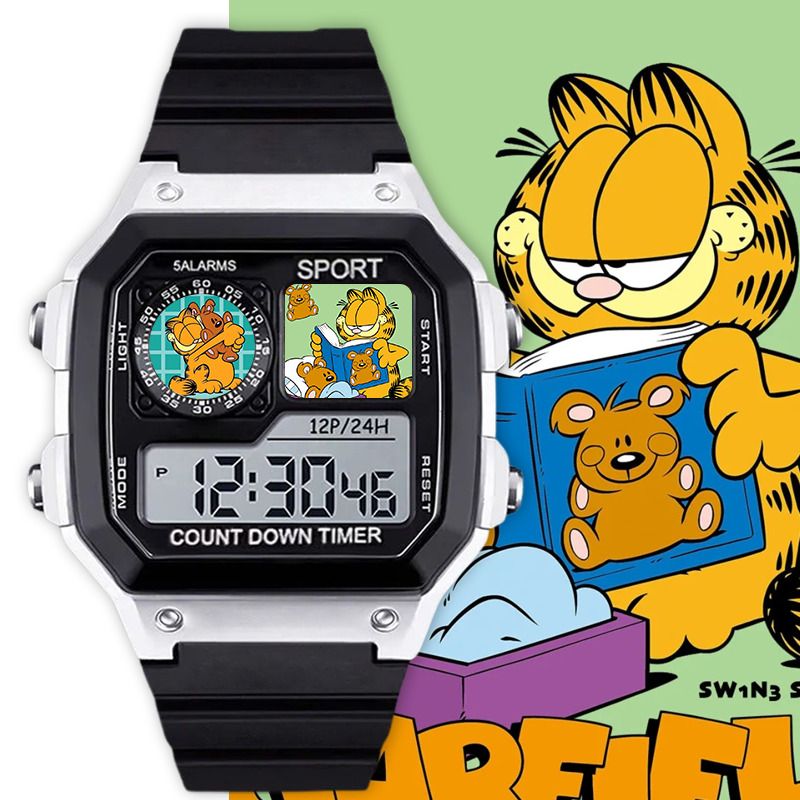 Relógio eletrônico fofo do Gar - Anime Merchandise For Girls avaliação e preço