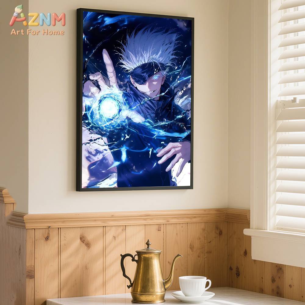 AZNM Jujutsu Kaisen Gojo Sator - Anime Merchandise Posters avaliação e preço